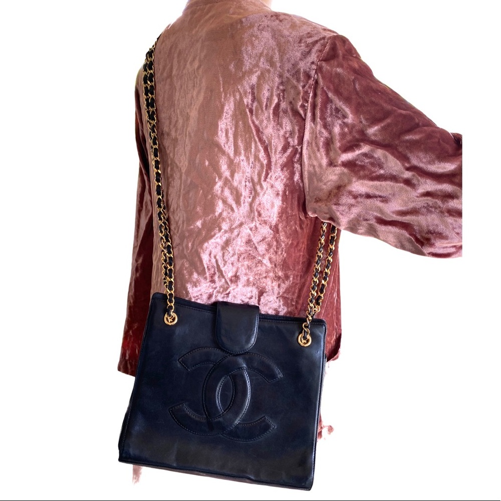 💎✨STUNNING✨💎 CHANEL CC LAMBSKIN BAG - Picture 5 of 16